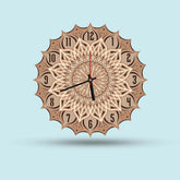Mandala Designer Multi-Layer Wooden Wall Clock
